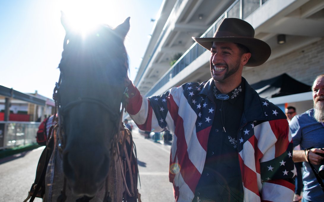 Ricciardo Austin 2022 horse