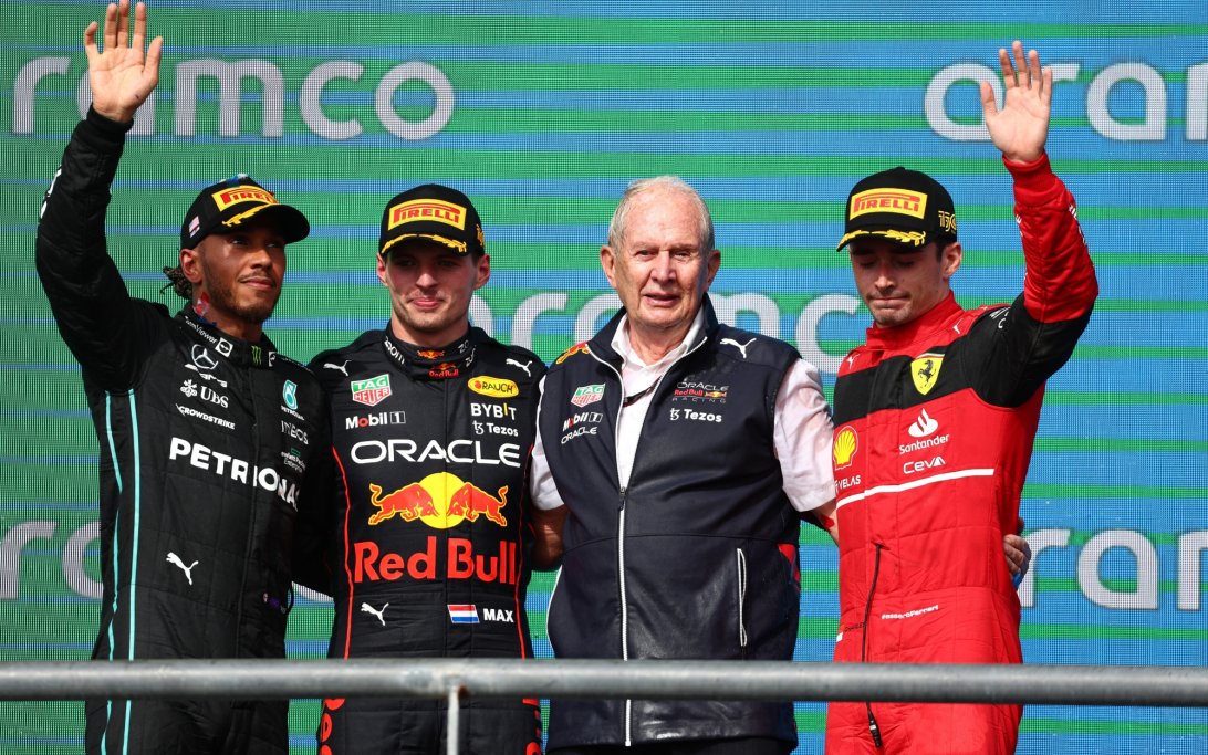 Podium US GP 2022