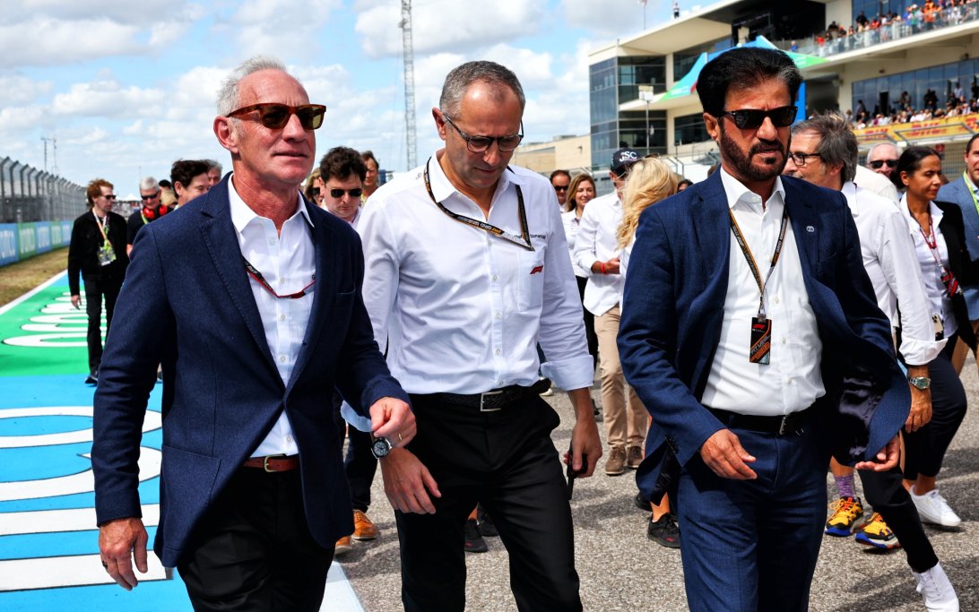 Greg Maffei Stefano Domenicali Mohammed Ben Sulayem