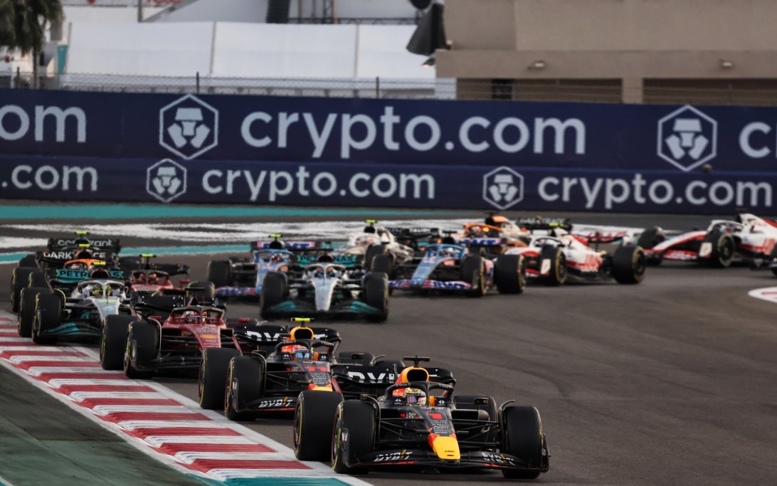 f1 race start time sunday Abu Dhabi GP