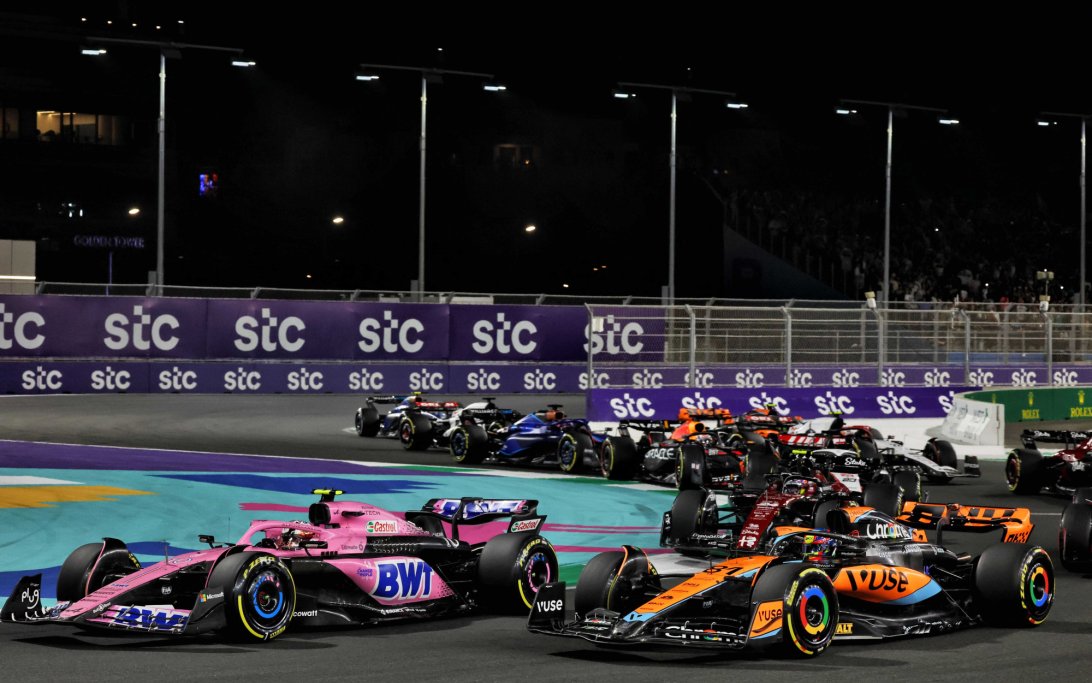 Afwijkend tijdschema Saoedi-Arabië Jeddah GP