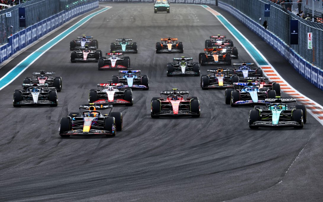 Miami GP 2023 start