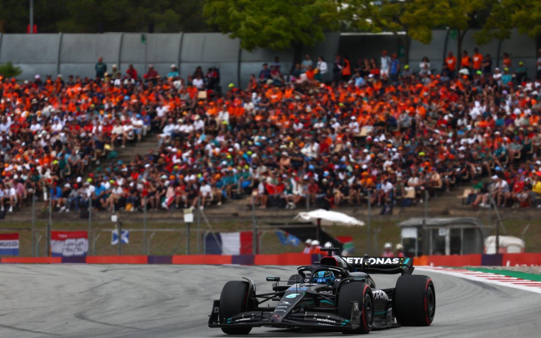 George Russel Spanish GP 2023