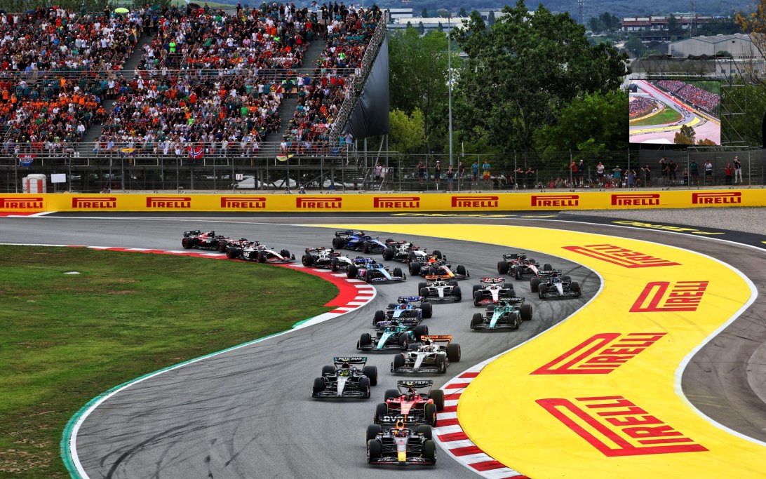 F1 Spanish GP 2023 race start