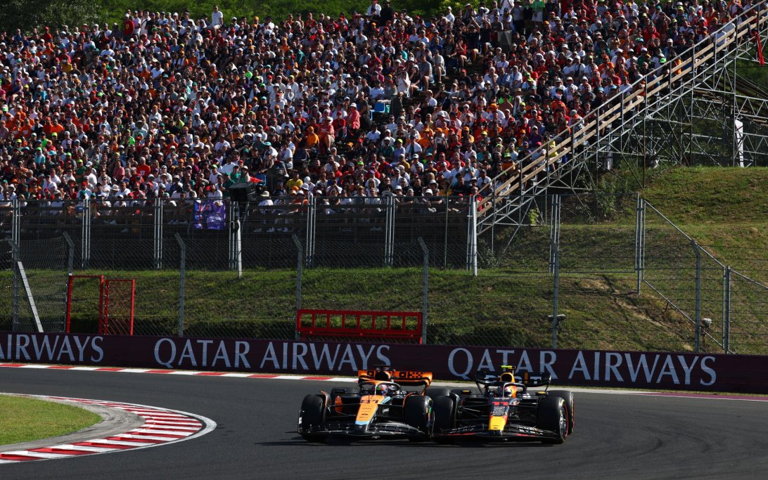 F1 Hungarian GP 2023 - Perez & Piastri