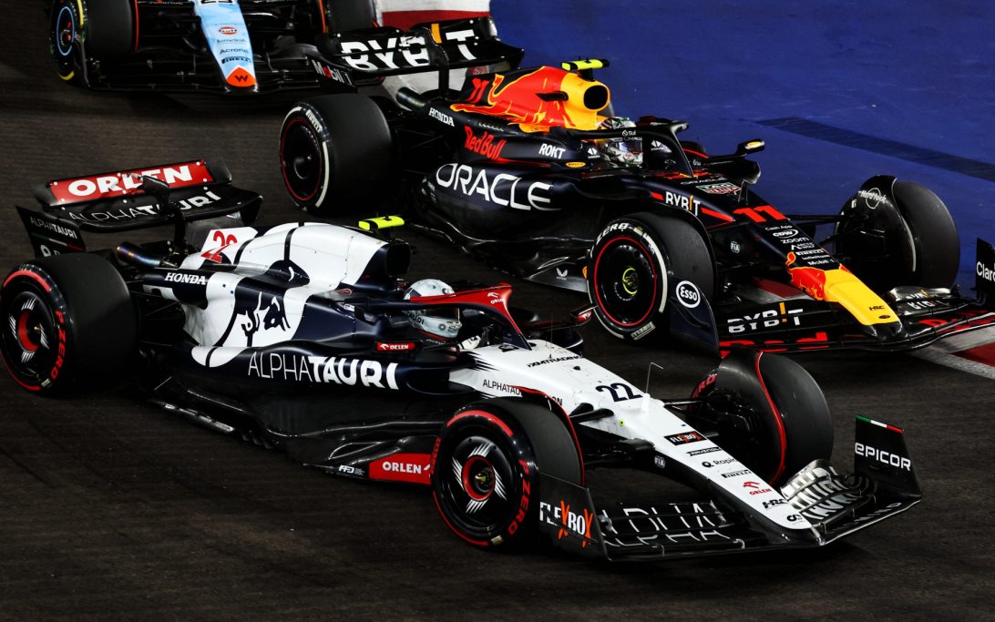 Perez Tsunoda Singapore