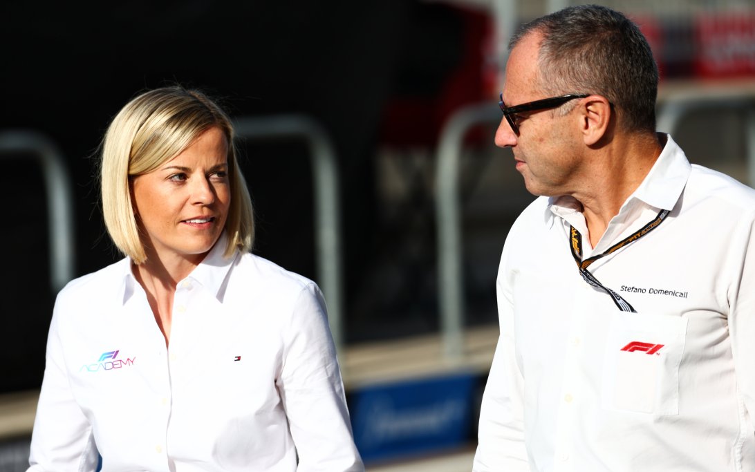 Susie Wolff Stefano Domenicali