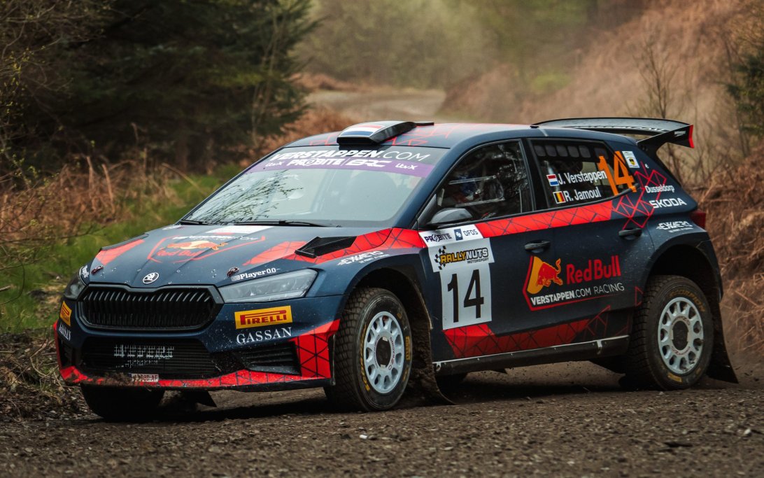Jos Verstappen rally Wales
