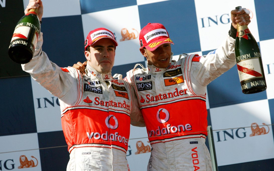 Alonso Hamilton 2007