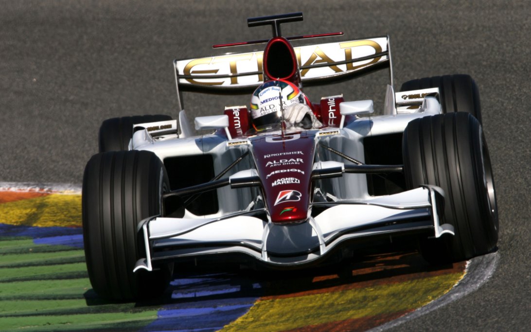 Force India 2008 wintertest test livery