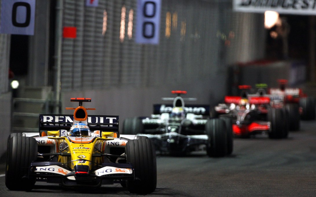 Alonso Singapore 2008