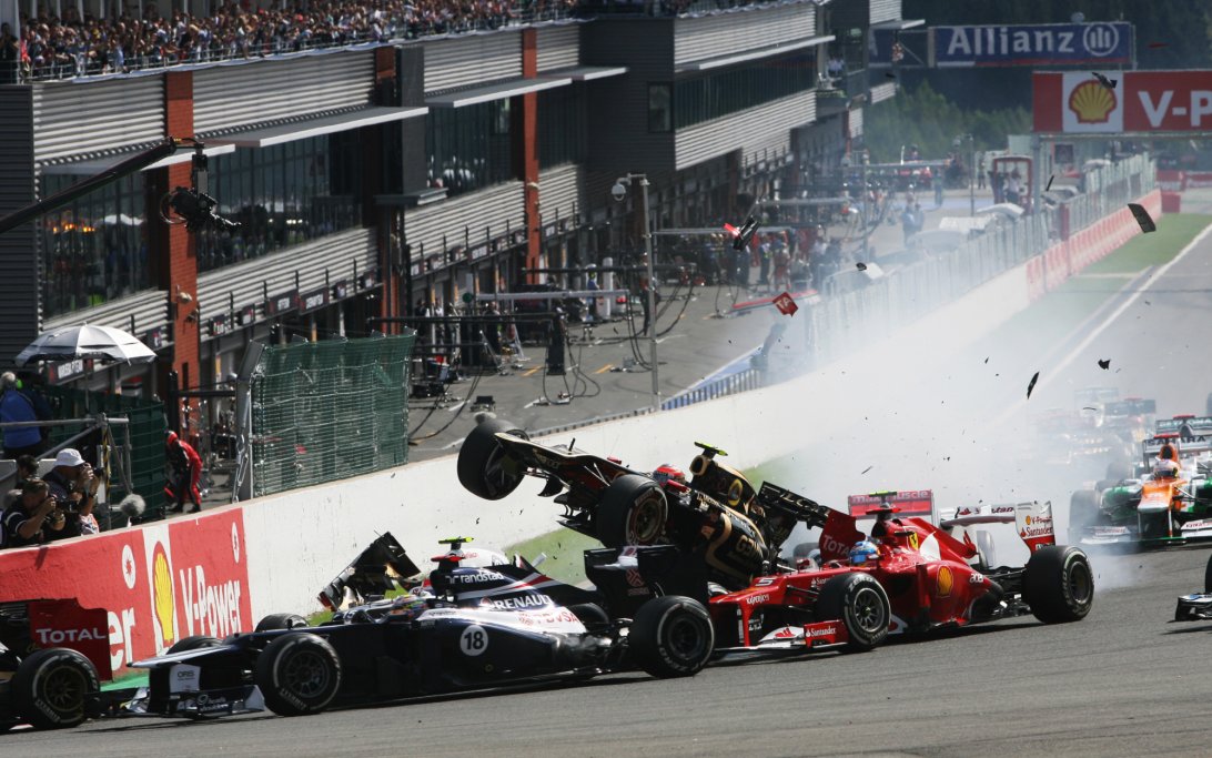 Grosjean Belgium 2012