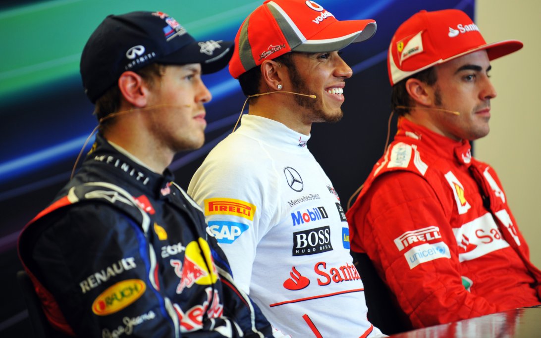 Vettel Hamilton Alonso