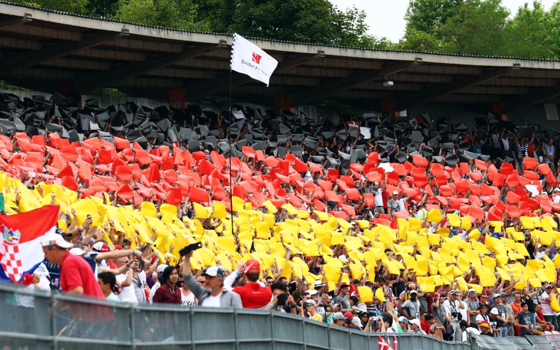 German flag Hockenheim