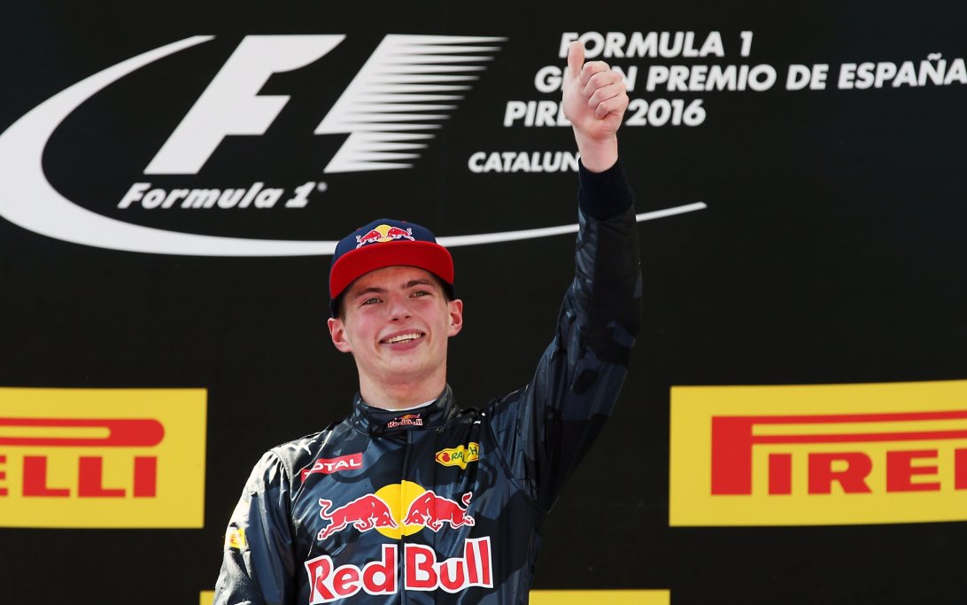 Verstappen Spain 2016