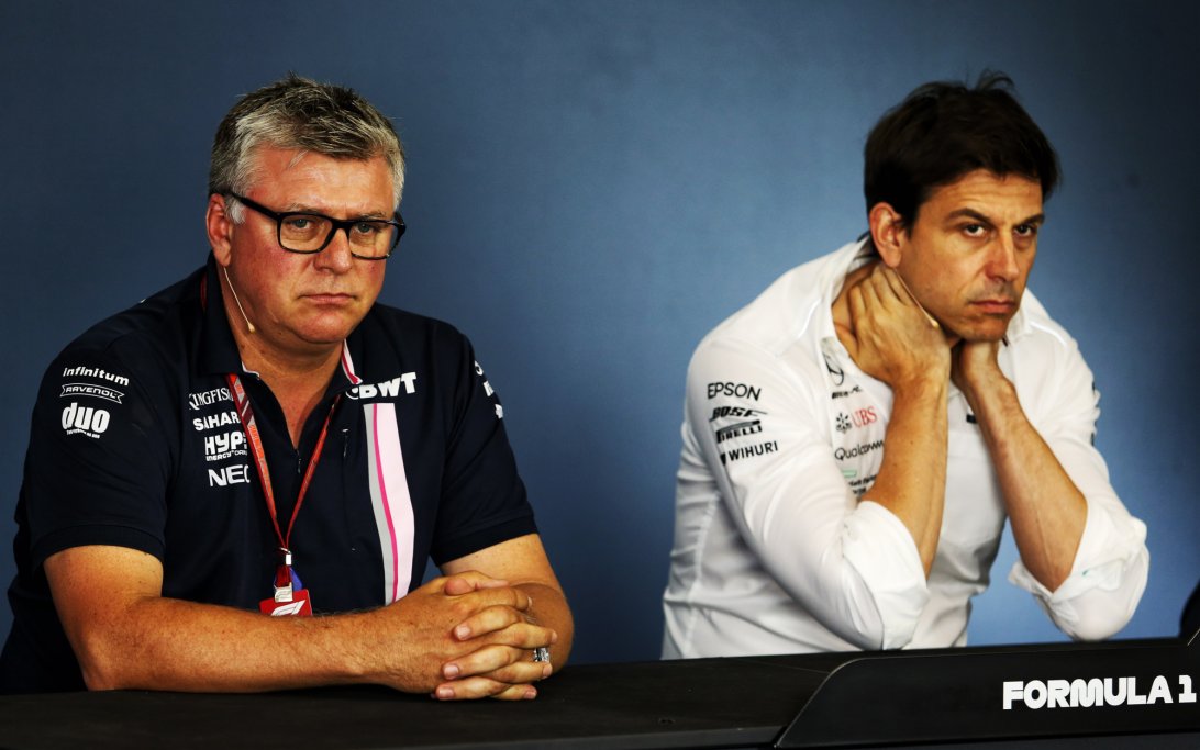 Toto Wolff Otmar Szafnauer