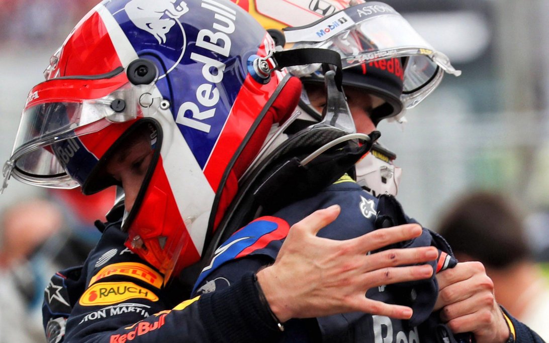 Verstappen Kvyat 2019
