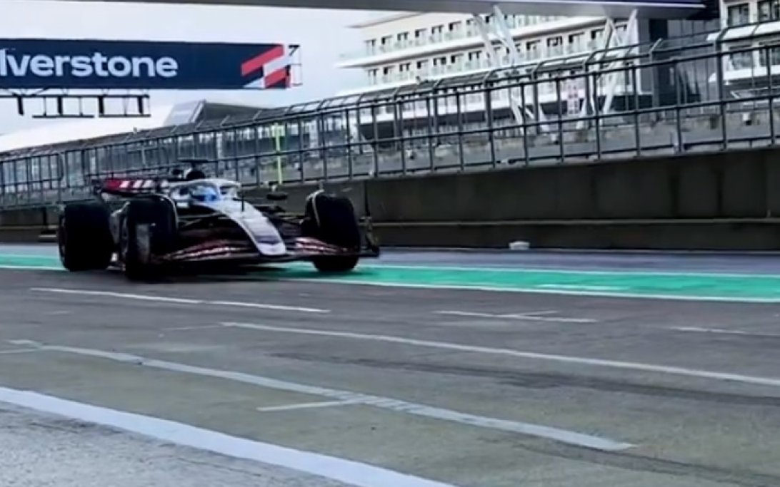 Haas screenshot shakedown