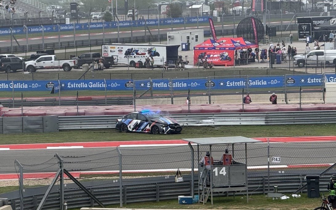 Ot safety car has crashed before