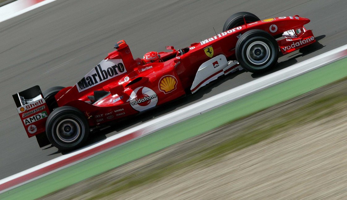 F2004 Schumacher 2004 Nurburgring