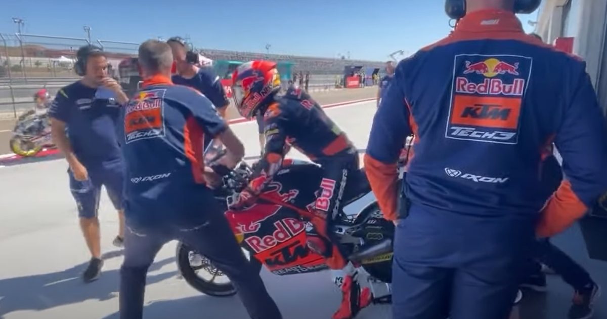 Mechanics issued with race bans after deliberately blocking Moto3 rider