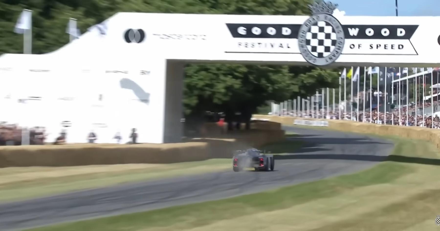 Video ExF1 driver smashes legendary Goodwood Hillclimb record