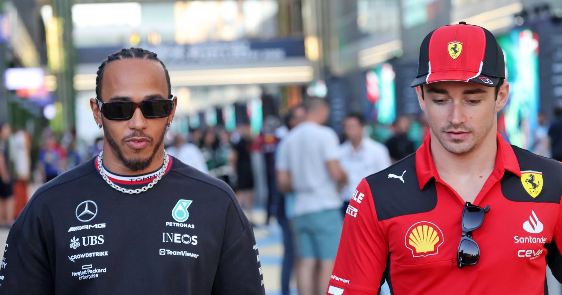 Urgent Leclerc Reveals Hamiltons Ferrari Strategydont Miss It - i8r9f30