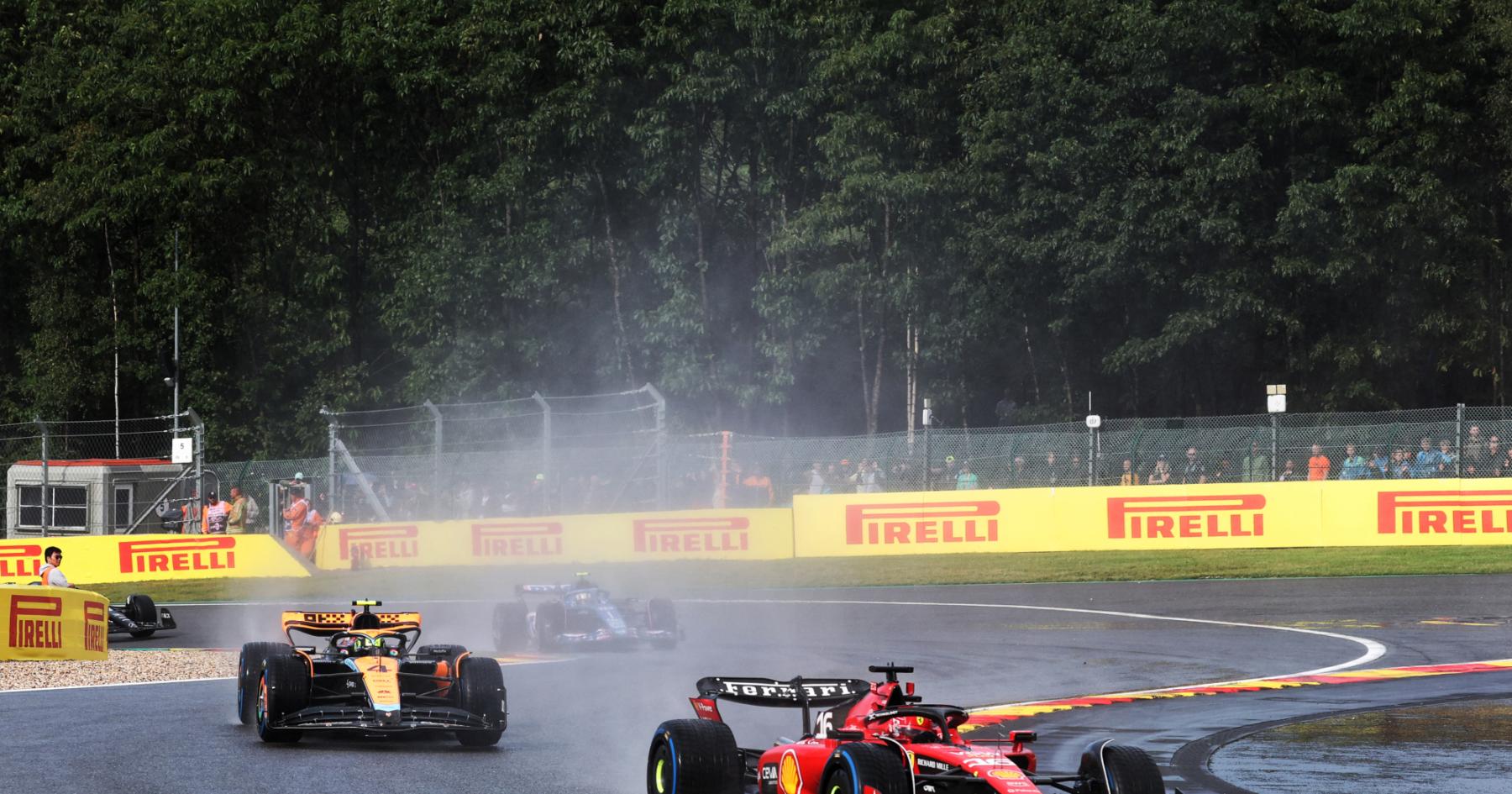 F1 set for chaotic weather conditions at 2025 Belgian GP