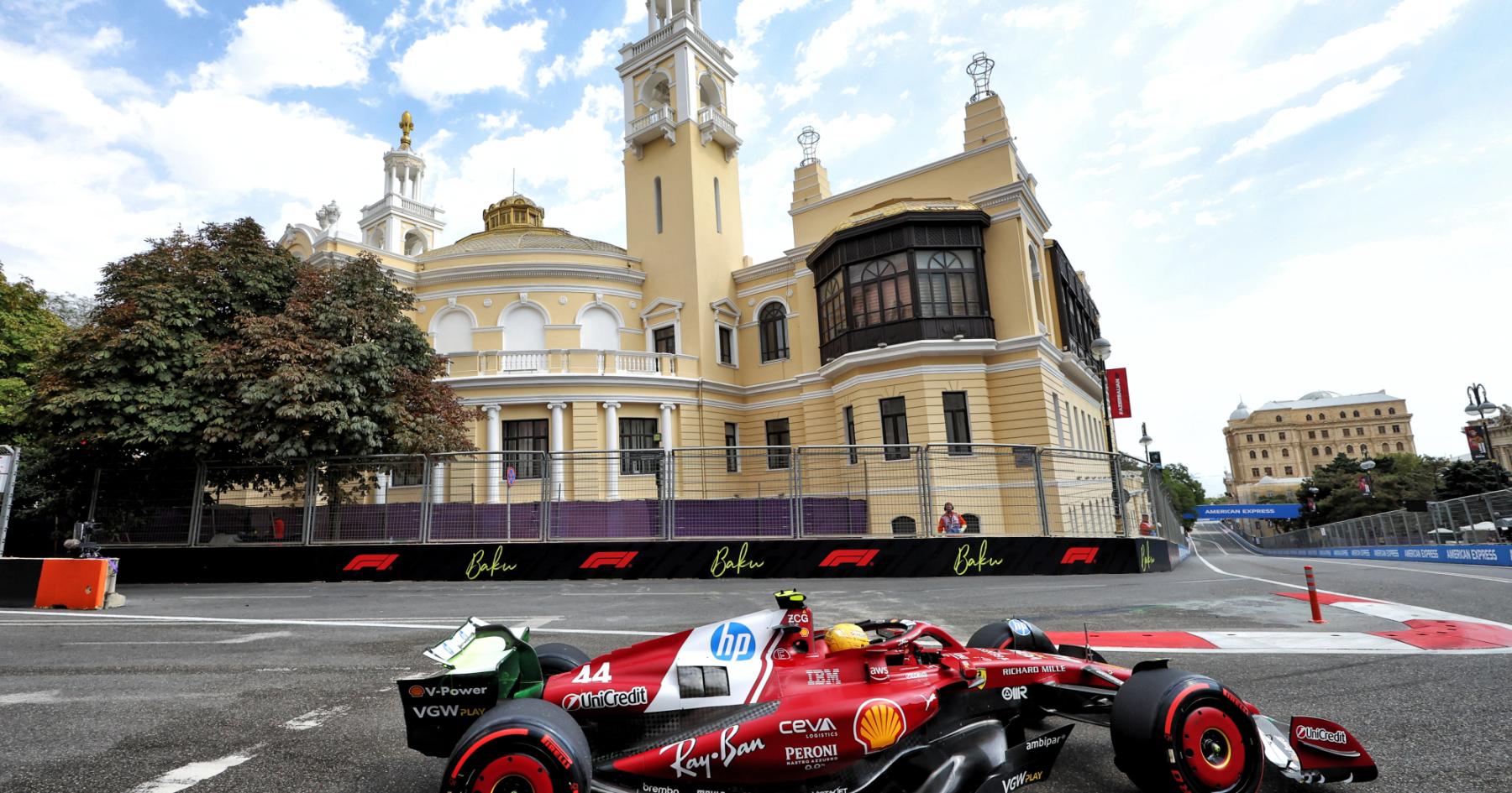 Lewis Hamilton escapes with minor damage after Azerbaijan GP scare