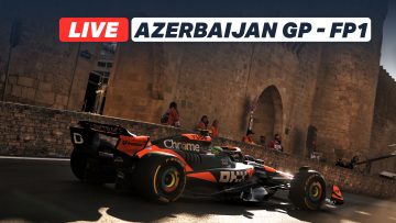 LIVE: Reaction as Norris leads McLaren one-two in disrupted first Baku practice