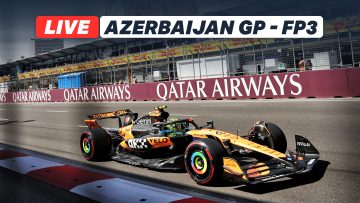 LIVE: Reaction as Norris sets ultimate pace in tricky Baku FP3