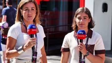 Sky F1 presenter makes racing history as Lewis Hamilton issues hint over Ferrari future - RacingNews365 Review