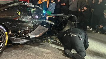 Massive crash wipes out multiple cars at Daytona 24 Hours