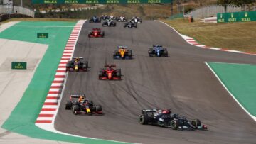 WK-stand Formule 1: Hamilton rekent af met Verstappen in Portugal