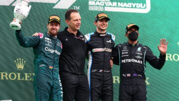 WK-stand Formule 1: Hamilton profiteert van bowlingbal Bottas