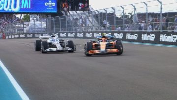 Video: Spectaculaire crash Gasly en Norris breekt GP Miami volledig open