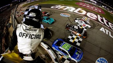 WATCH: Unbelievable record-breaking NASCAR finish