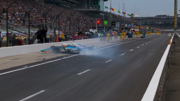 Breaking: VeeKay crasht in pitstraat uit Indy 500