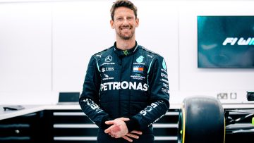 Grosjean issues update on Mercedes F1 drive