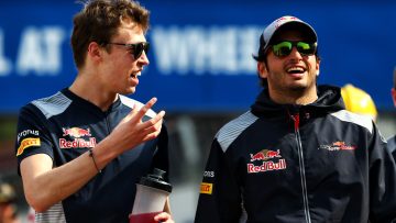 Kvyat reveals ‘heated moments’ with Sainz