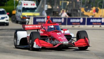 Ericsson claims breakthrough IndyCar win as Grosjean triggers red flag