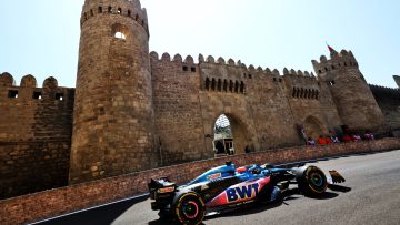 Starting grid for the 2023 F1 Azerbaijan Sprint