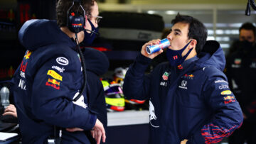 Video: Perez tests Red Bull at Silverstone