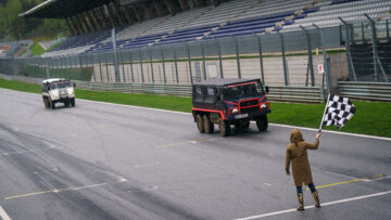 Video: Verstappen and Perez swap F1 cars for brutal off-roaders