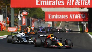 WK-stand Formule 1 na vijfde overwinning Verstappen op rij