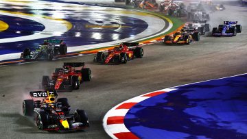 F1 2022 Singapore Grand Prix - Race results