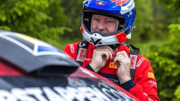 Jos Verstappen grijpt knappe podiumplaats in Duitse rally