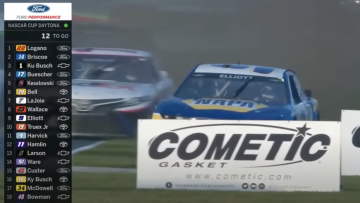 Video: NASCAR driver narrowly avoids serious crash at Daytona