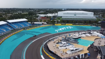 Video: Check out aerial footage of the almost-complete Miami GP circuit