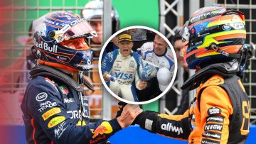 Verstappen profiteert en steelt de show in chaotische Dutch GP
